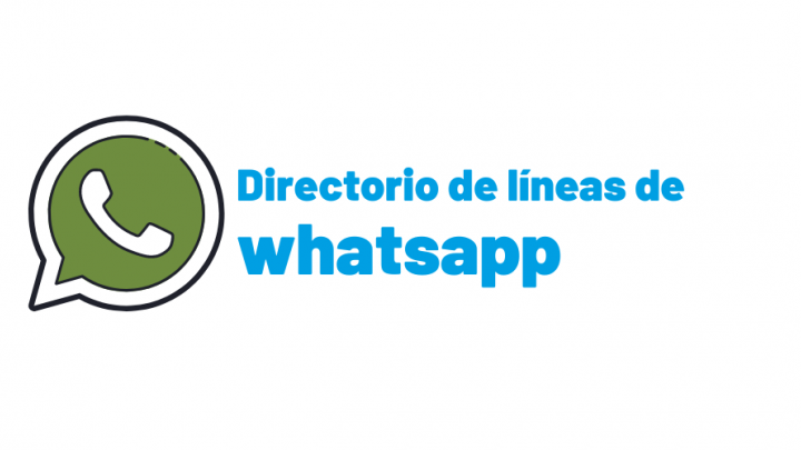Directorio de l&iacute;neas de Whatsapp