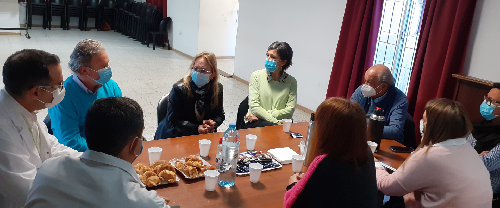 Reuni&oacute;n de trabajo con autoridades del Garrahan