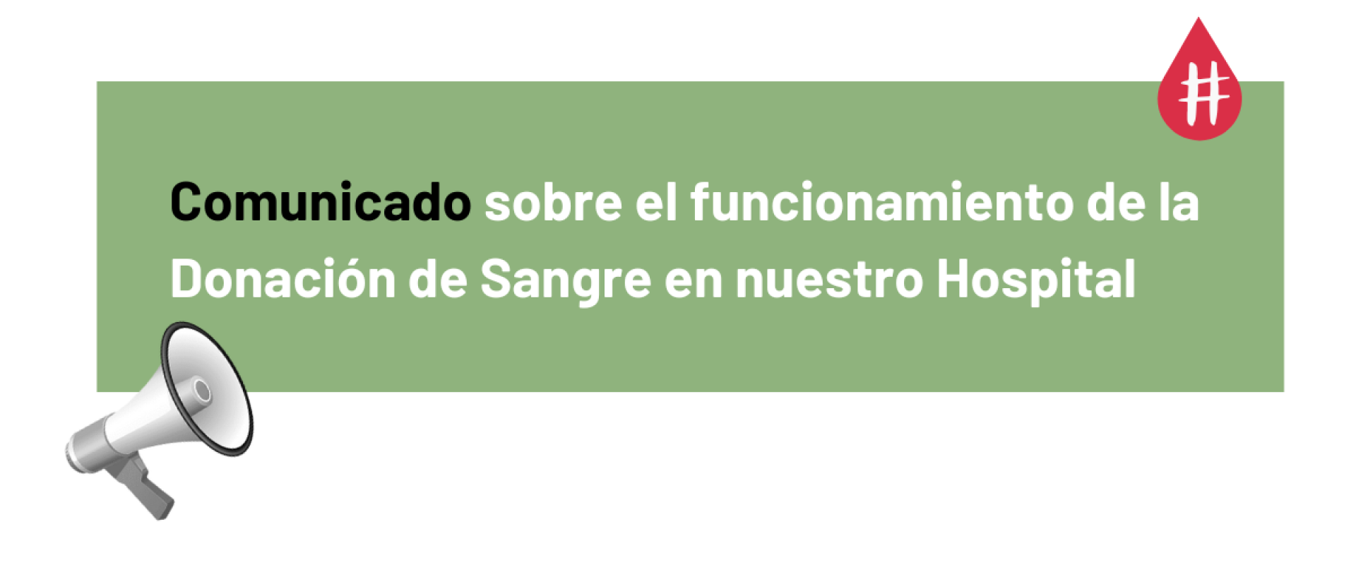 El Hospital Materno Infantil San Roque no pide donantes para ning&uacute;n tratamiento.