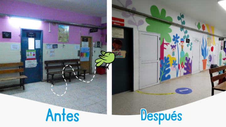 Ambientaci&oacute;n del Hall de la Guardia Central de Pediatr&iacute;a