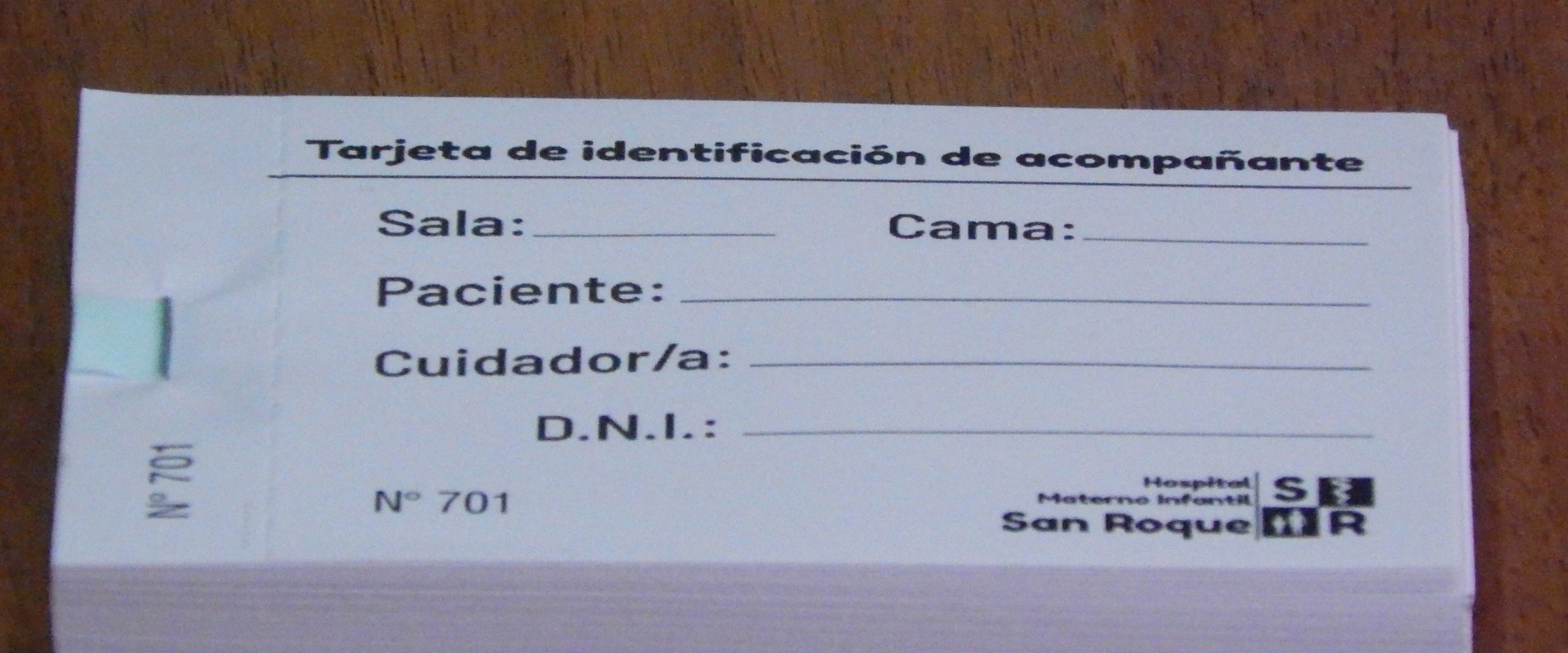 Identificaci&oacute;n de Acompa&ntilde;antes y Familiares