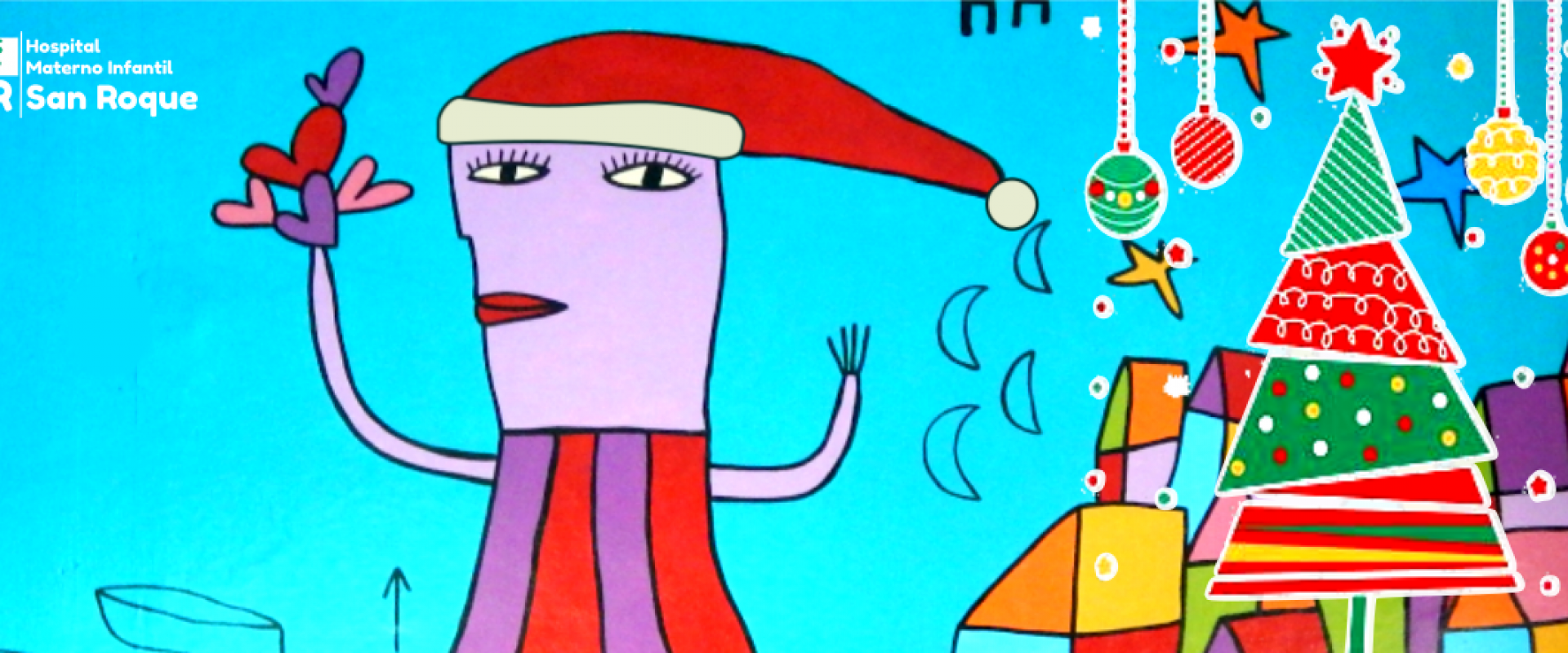 Navidad en el Hospital Materno Infantil San Roque #NavidadEsCompartir
