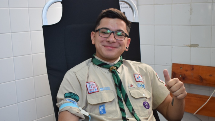 Se realiz&oacute; la primera colecta de sangre del 2020