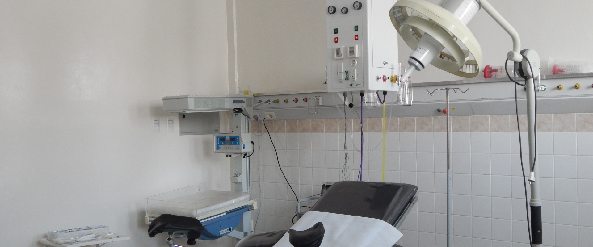 La sala de parto para casos sospechosos (o confirmados) de COVID-19 ya est&aacute; lista