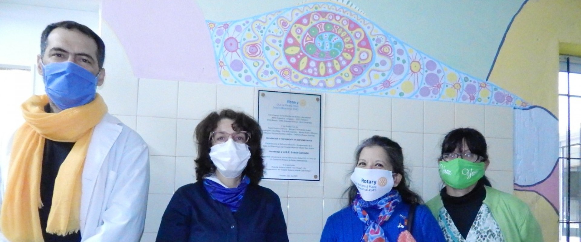 Arreglo y donaci&oacute;n de equipamiento del consultorio de Oftalmolog&iacute;a