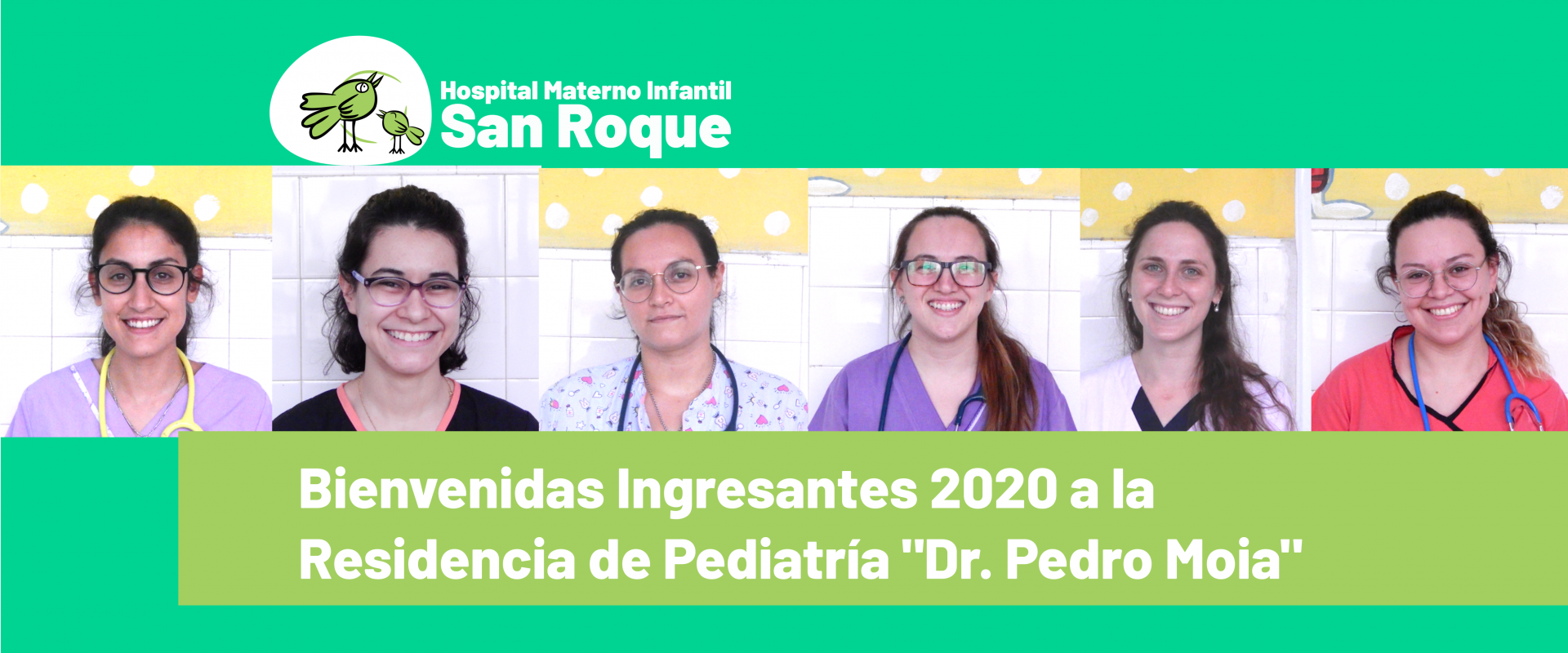 Bienvenidas Residentes Ingresantes de Pediatr&iacute;a 2020