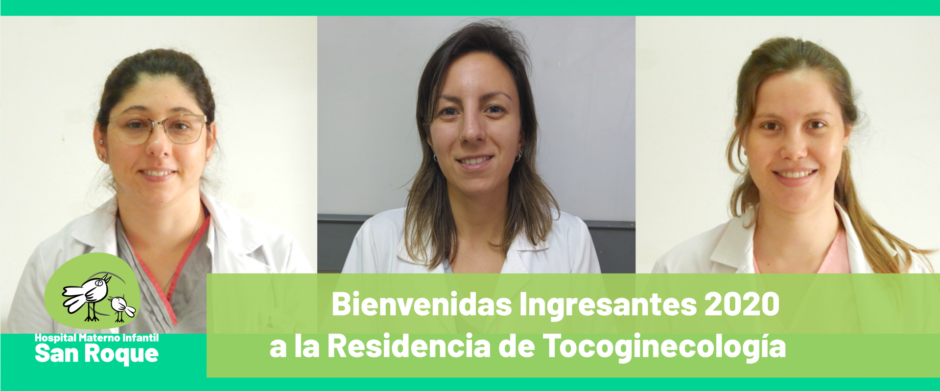 &iexcl;Bienvenidas! Ya contamos con ingresantes 2020 de la Residencia de Tocoginecolog&iacute;a